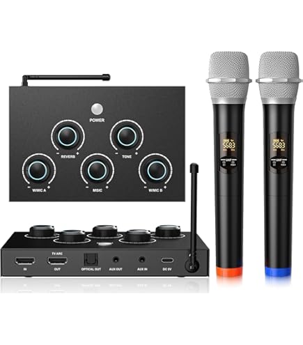 Amazon.com: Sound Town 16 Channels Wireless Microphone Karaoke
